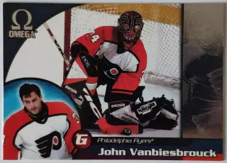 Карточка НХЛ / John Vanbiesbrouck / Flyers / Omega