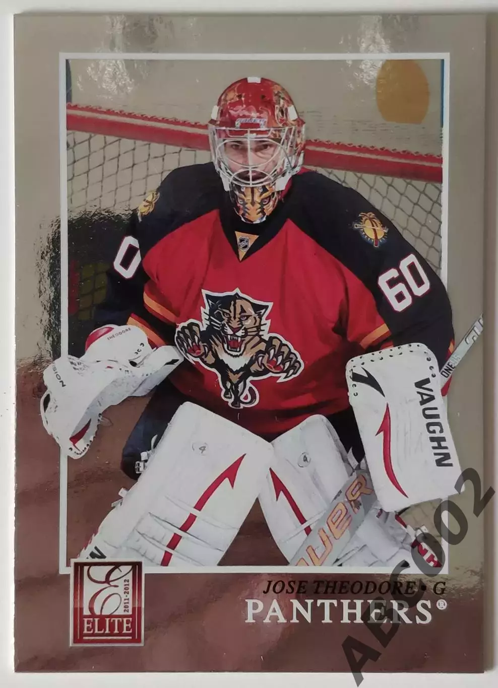 Карточка НХЛ / Jose Theodore / Panthers / Elite