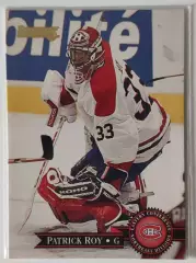 Карточка НХЛ / Patrick Roy / Canadiens / 95 Donruss