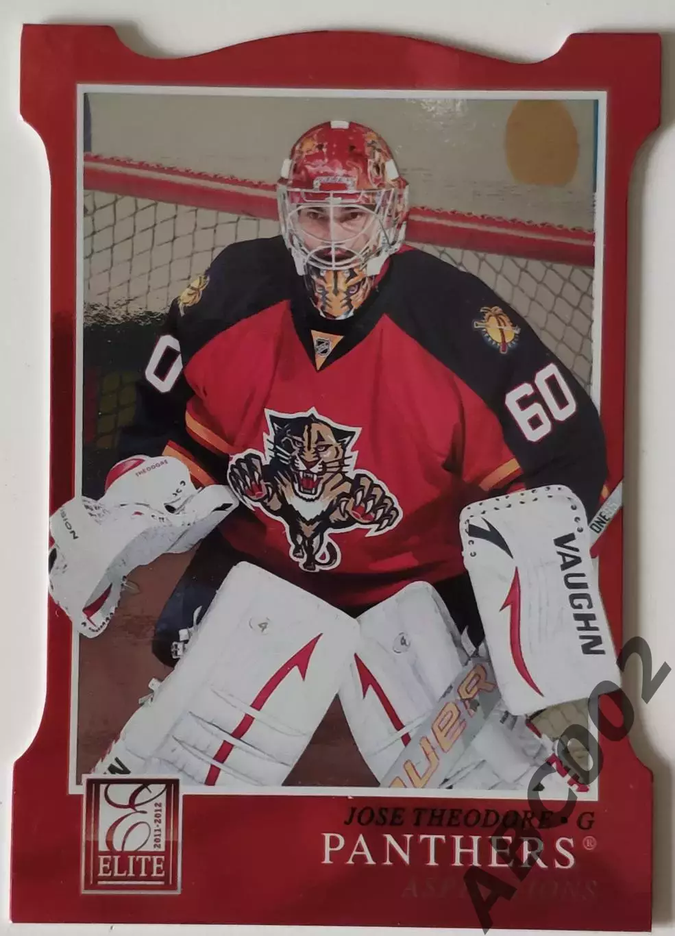 Карточка НХЛ / Jose Theodore / Panthers / Elite Red