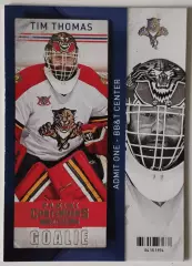 Карточка НХЛ / Tim Thomas / Panthers / Contenders