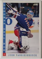 Карточка НХЛ / John Vanbiesbrouck / Rangers / Score