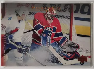 Карточка НХЛ / Patrick Roy / Canadiens / Upper Deck