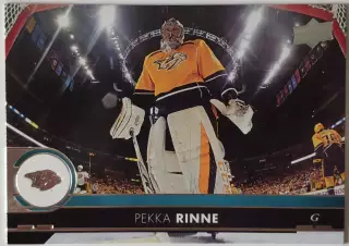 Карточка НХЛ / Pekka Rinne / Nashville / Series 1