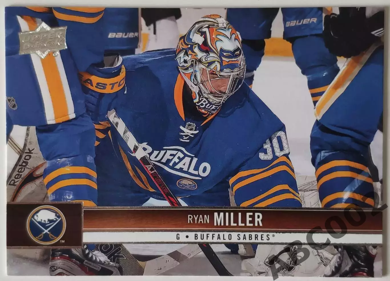 Карточка НХЛ / Ryan Miller / Sabres / Series 1