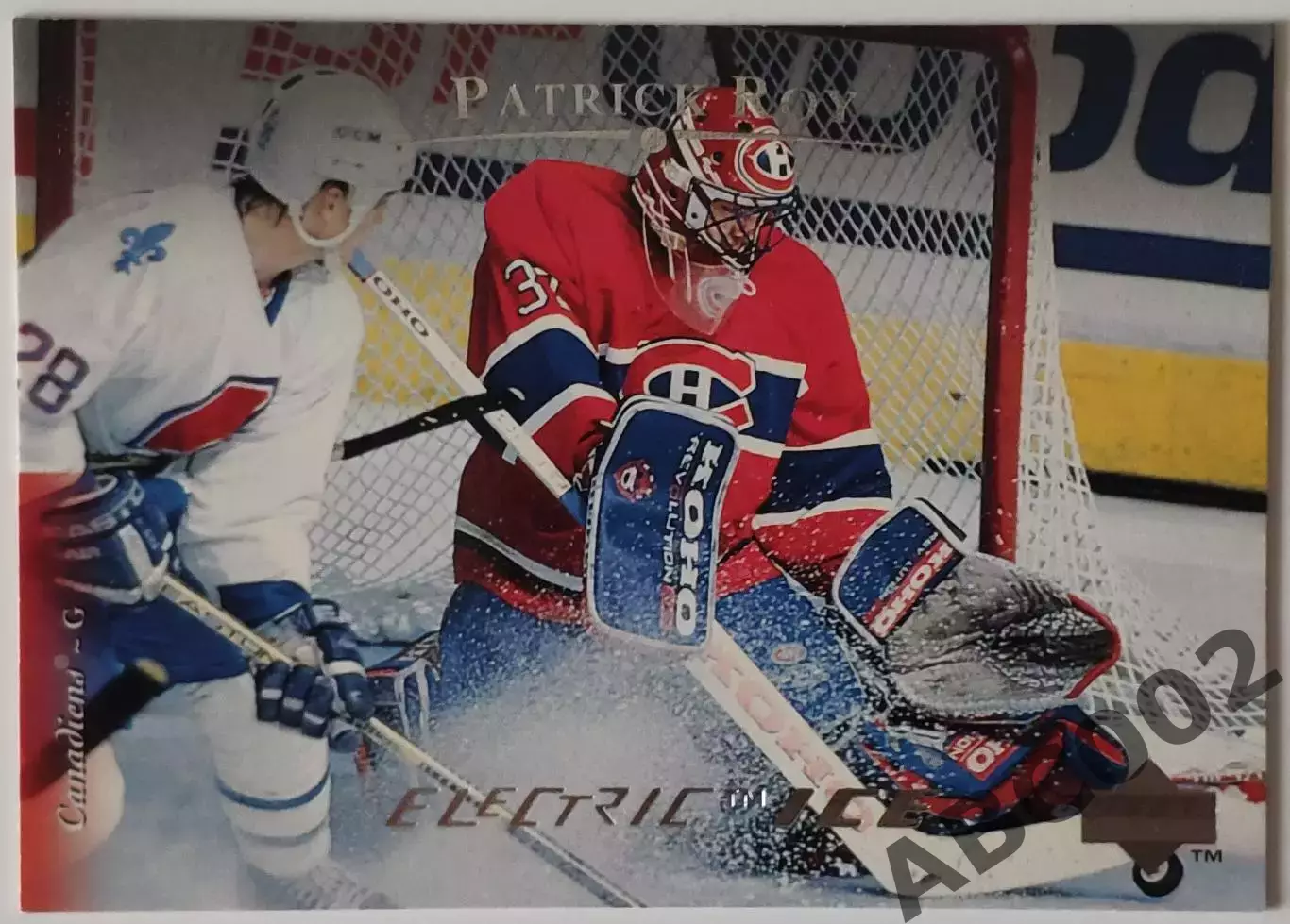 Карточка НХЛ / Patrick Roy / Canadiens / Upper Deck Silver