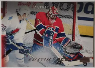 Карточка НХЛ / Patrick Roy / Canadiens / Upper Deck Silver
