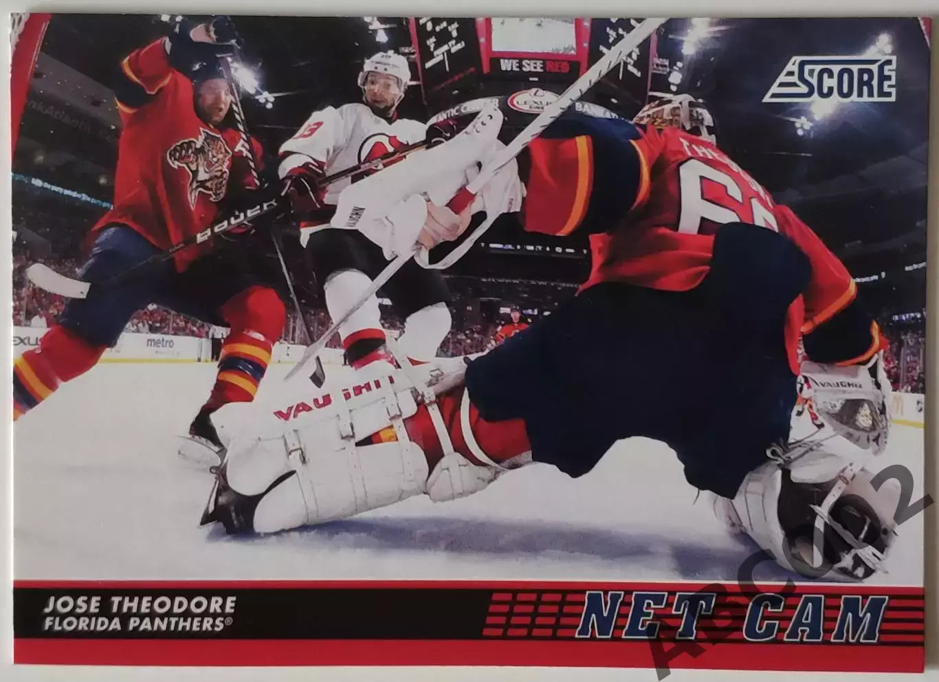 Карточка НХЛ / Jose Theodore / Panthers / Score Net Cam