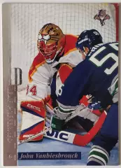 Карточка НХЛ / John Vanbiesbrouck / Panthers / Leaf Preferred