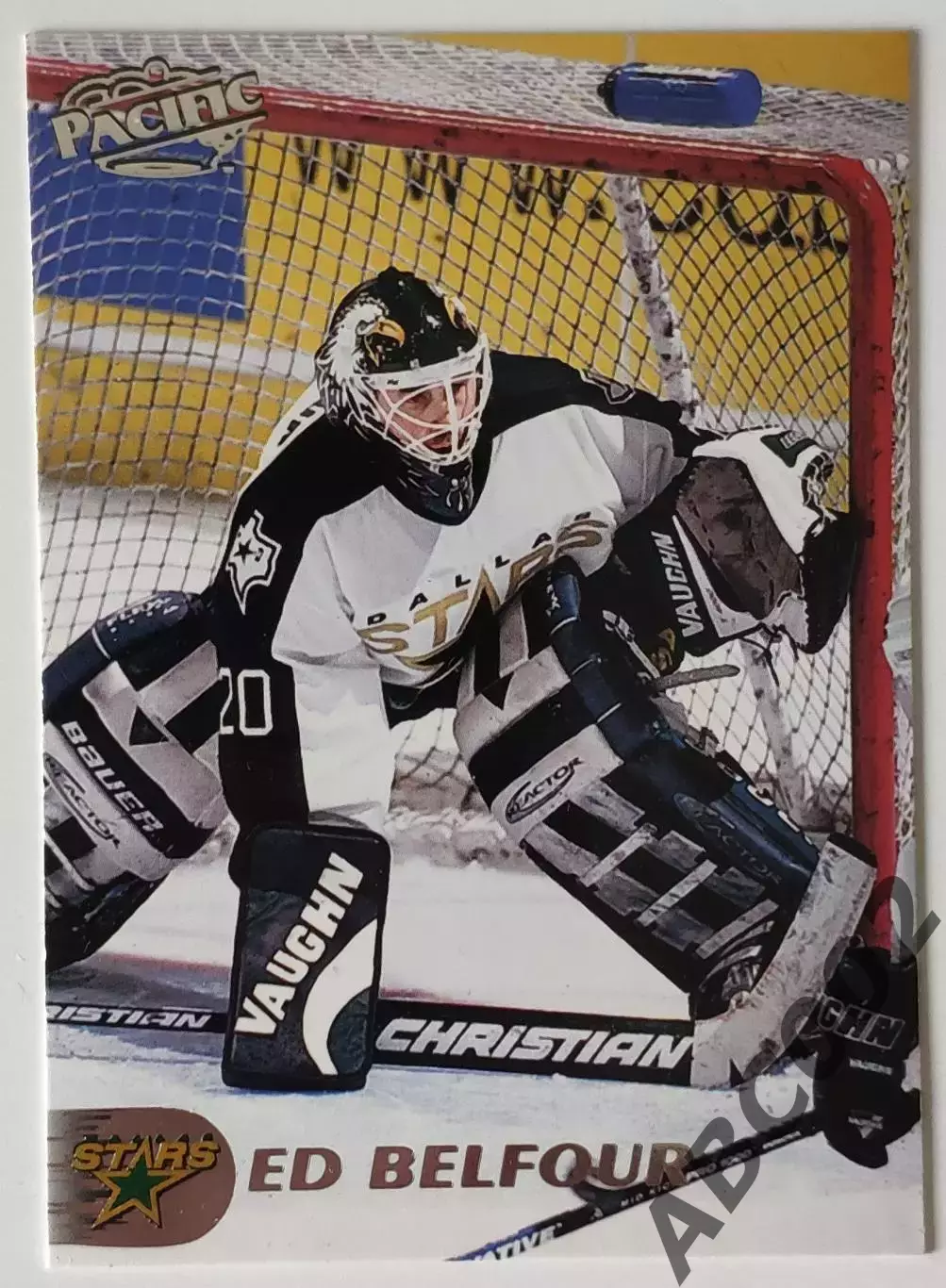 Карточка НХЛ / Ed Belfour / Dallas Stars / Pacific
