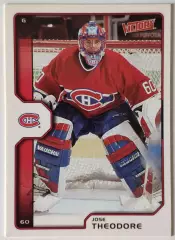 Карточка НХЛ / Jose Theodore / Canadiens / Victory