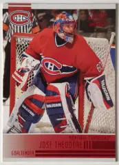 Карточка НХЛ / Jose Theodore / Canadiens / Pacific