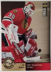 Карточка НХЛ / Ed Belfour / Blackhawks / Hardware Heroes