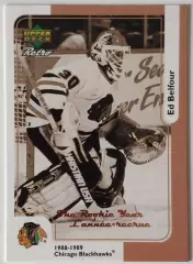 Карточка НХЛ / Ed Belfour / Blackhawks / Retro