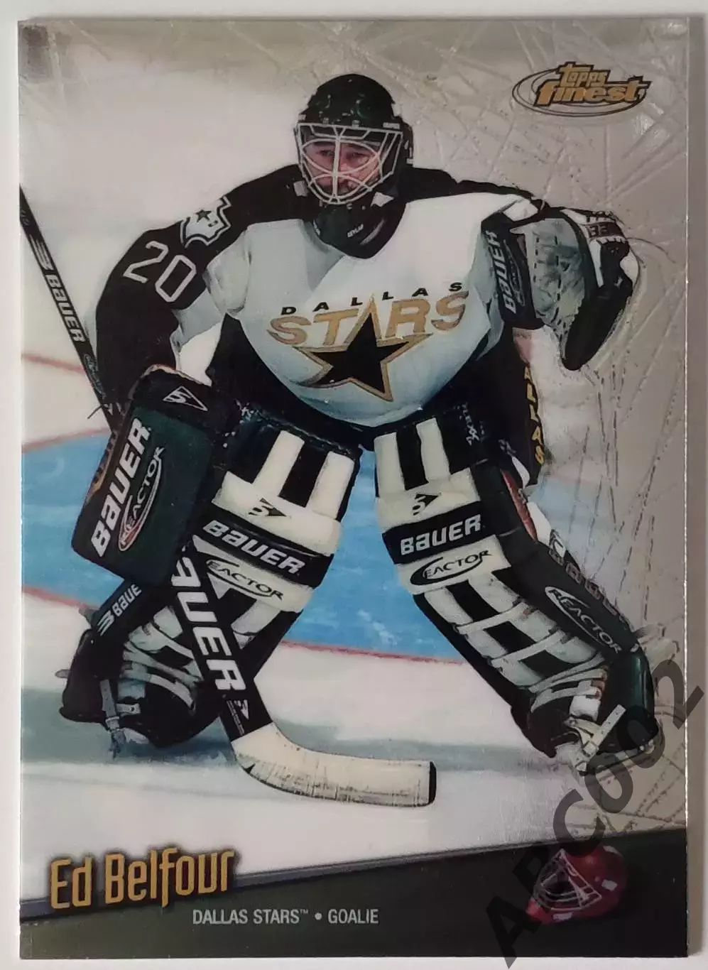 Карточка НХЛ / Ed Belfour / Dallas Stars / Topps Chrome