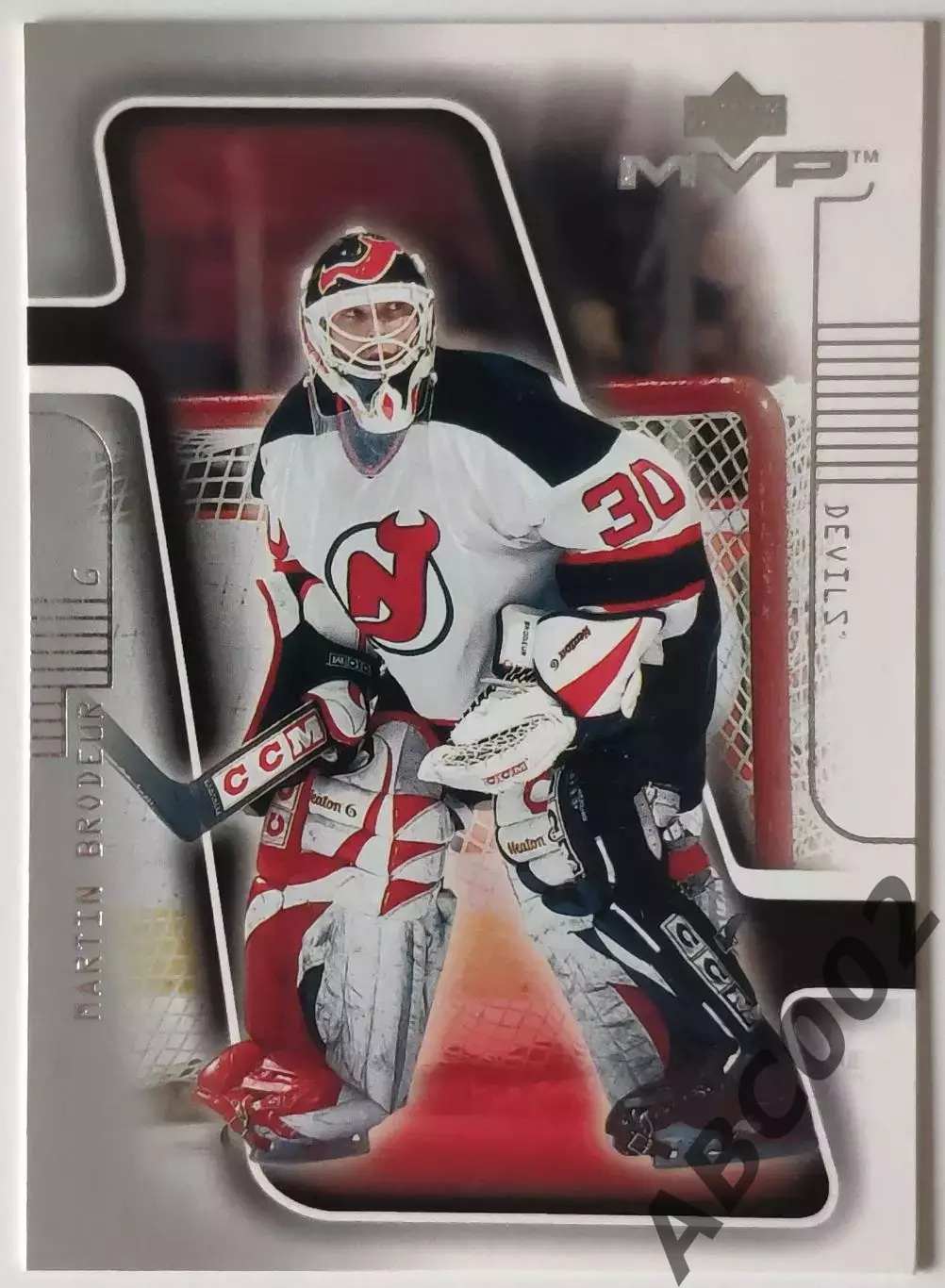 Карточка НХЛ / Martin Brodeur / Devils / MVP