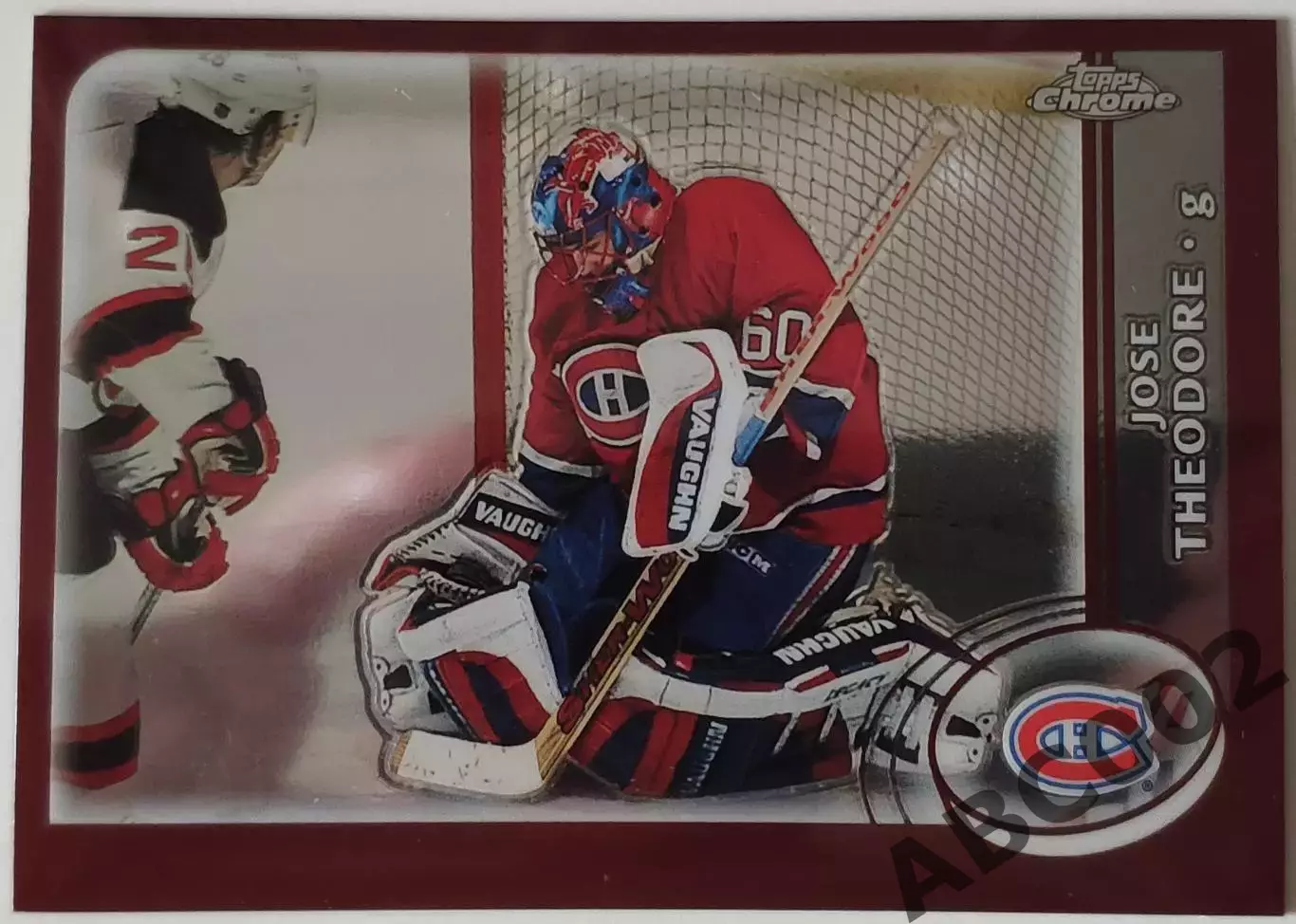 Карточка НХЛ / Jose Theodore / Canadiens / Topps Chrome