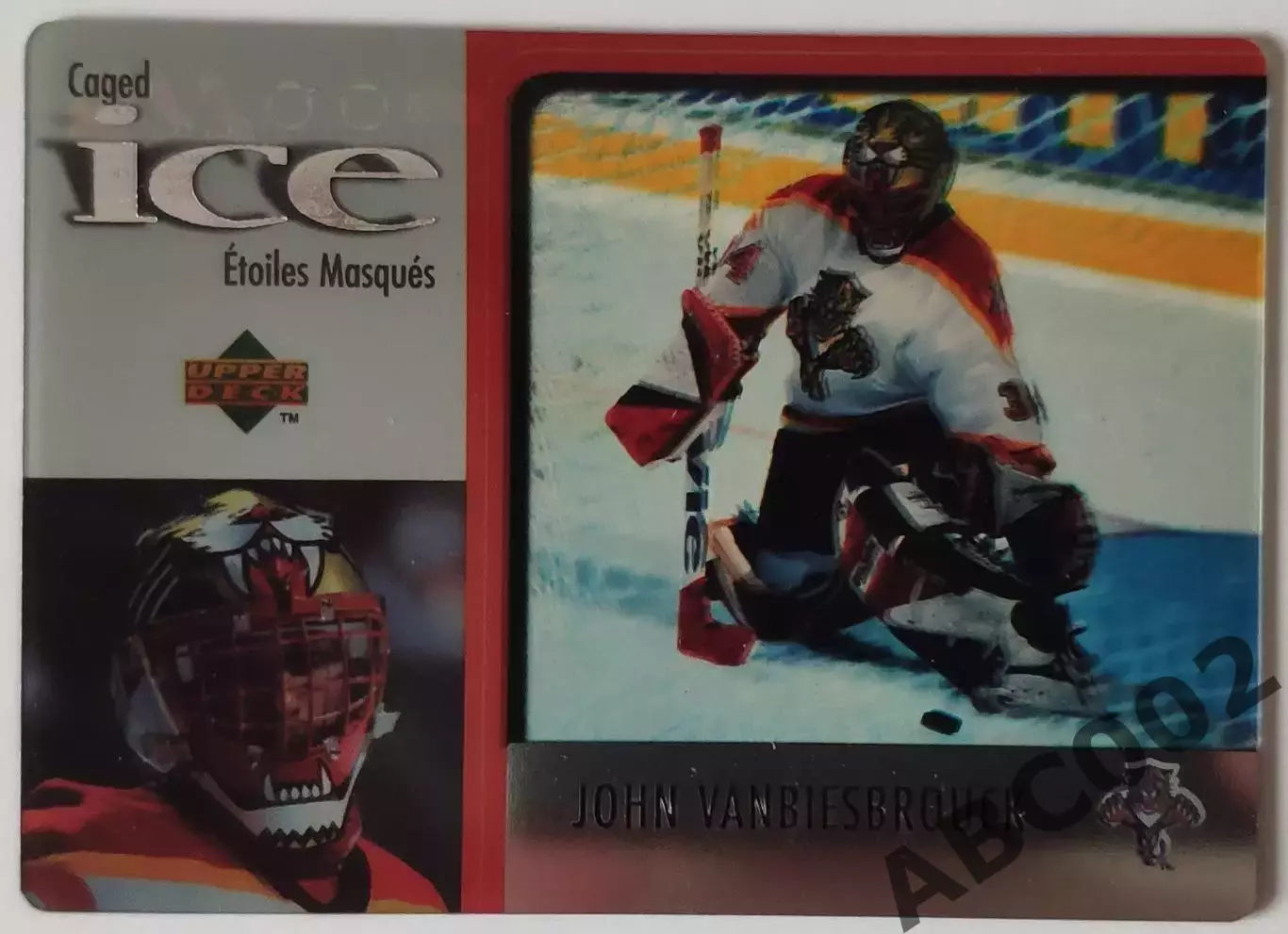 Карточка НХЛ / John Vanbiesbrouck / Panthers / ICE