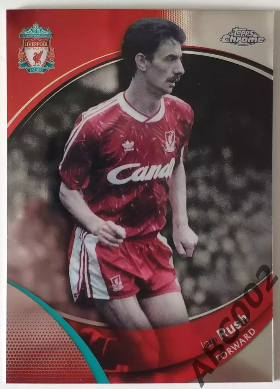 Карточка АПЛ / Ian Rush / Liverpool / Topps Chrome