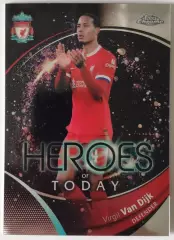 Карточка АПЛ / Virgil Van Dijk / Liverpool / Topps Chrome