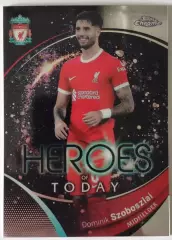 Карточка АПЛ / Dominik Szoboszlai / Liverpool / Topps Chrome