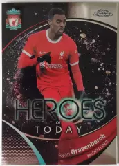 Карточка АПЛ / Ryan Gravenberch / Liverpool / Topps Chrome