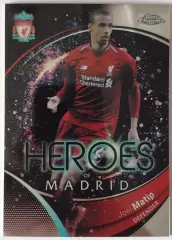 Карточка АПЛ / Joel Matip / Liverpool / Topps Chrome