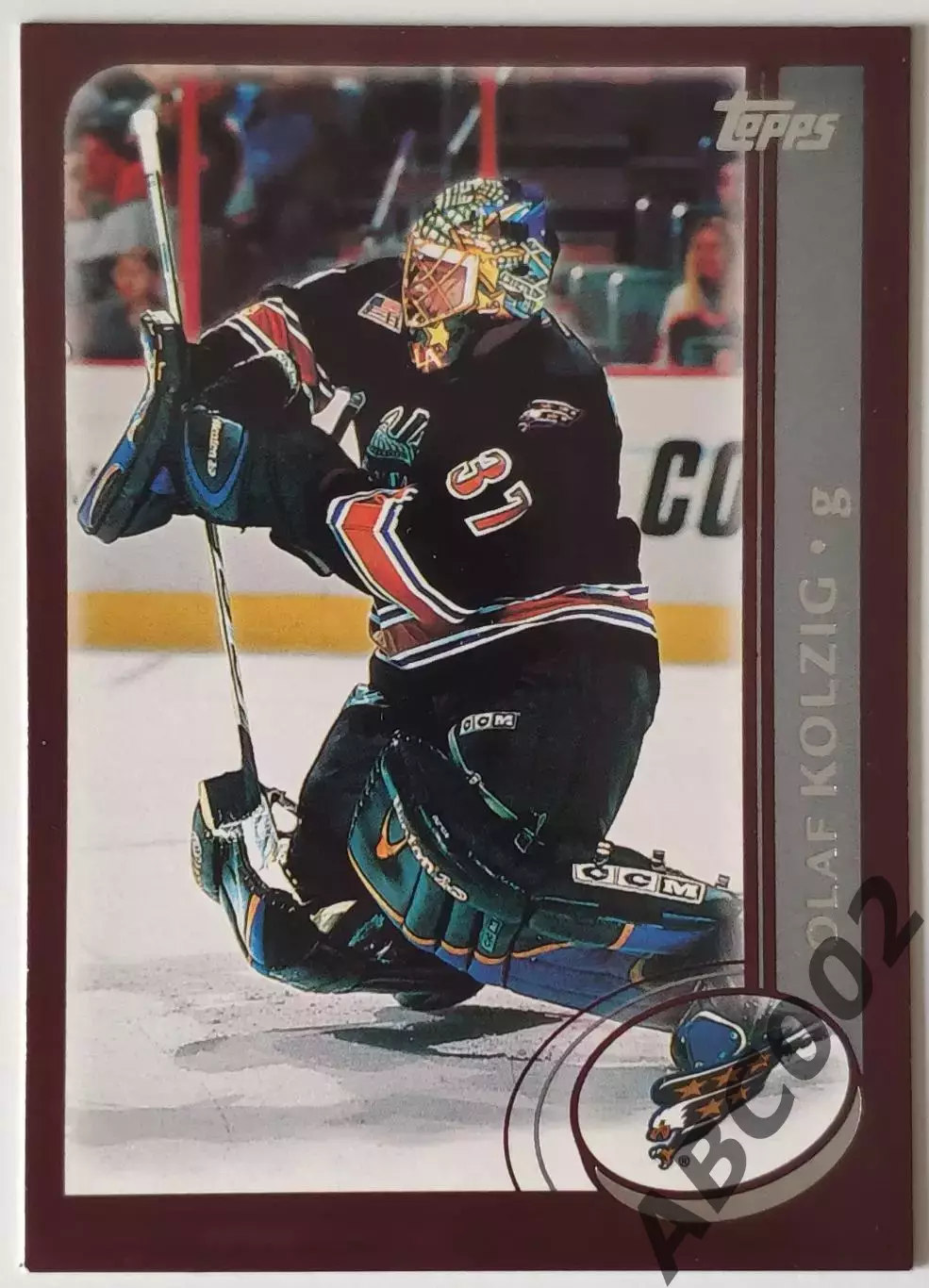 Карточка НХЛ / Olaf Kolzig / Capitals / Topps