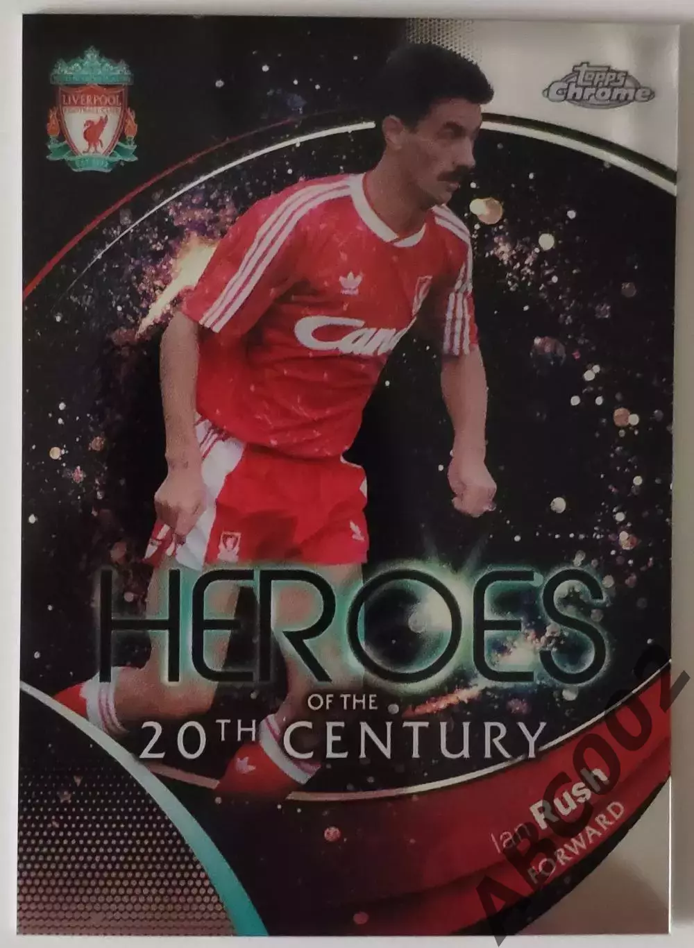 Карточка АПЛ / Ian Rush / Liverpool / Topps Chrome / Heroes