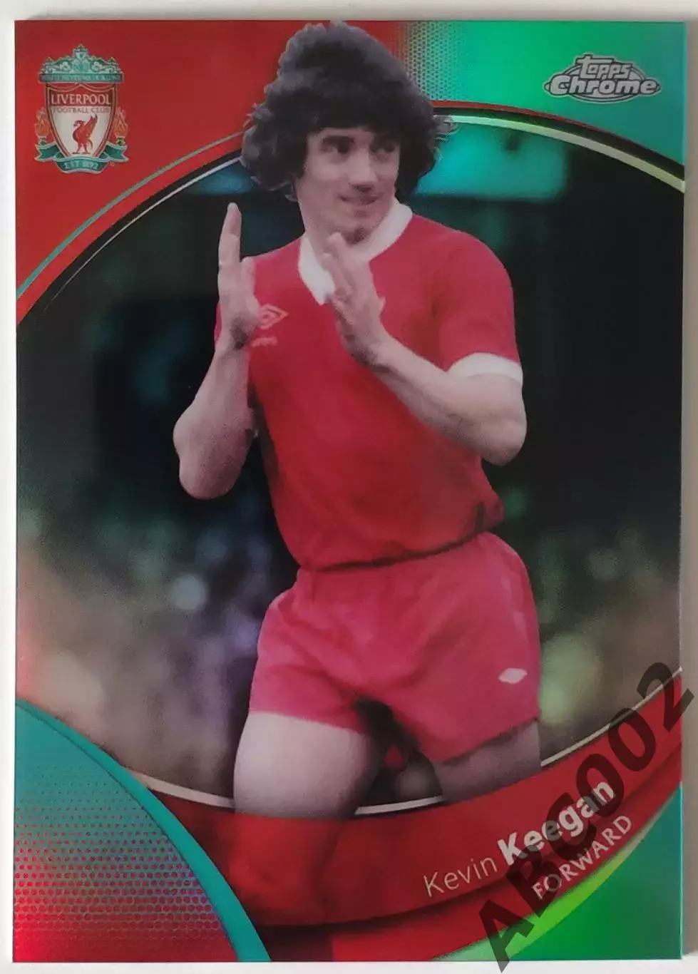 Карточка АПЛ / Kevin Keegan / 28 из 99 / Liverpool / Topps Chrome