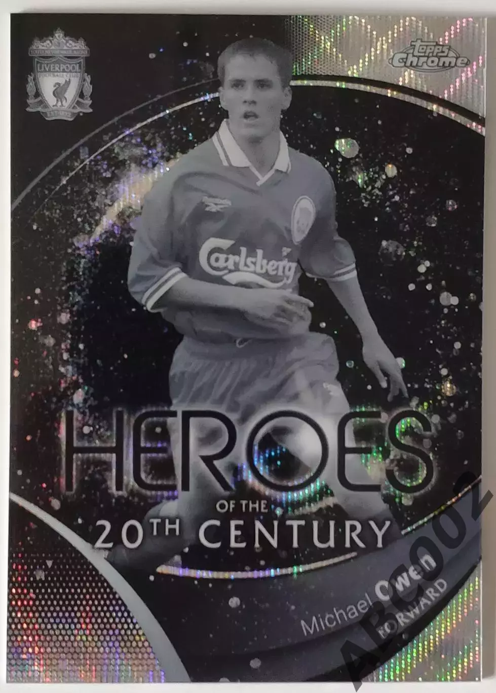 Карточка АПЛ / Michael Owen / Liverpool / Topps Chrome