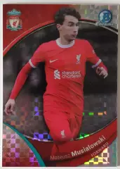 Карточка АПЛ / Mateusz Musialowski / Liverpool / Topps Chrome / X-Factor