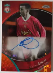 Автограф / Vladimir Smicer / 23 из 25 / Liverpool / Topps Chrome