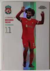 Карточка АПЛ / Mohamed Salah / Liverpool / Topps Chrome / Clinical