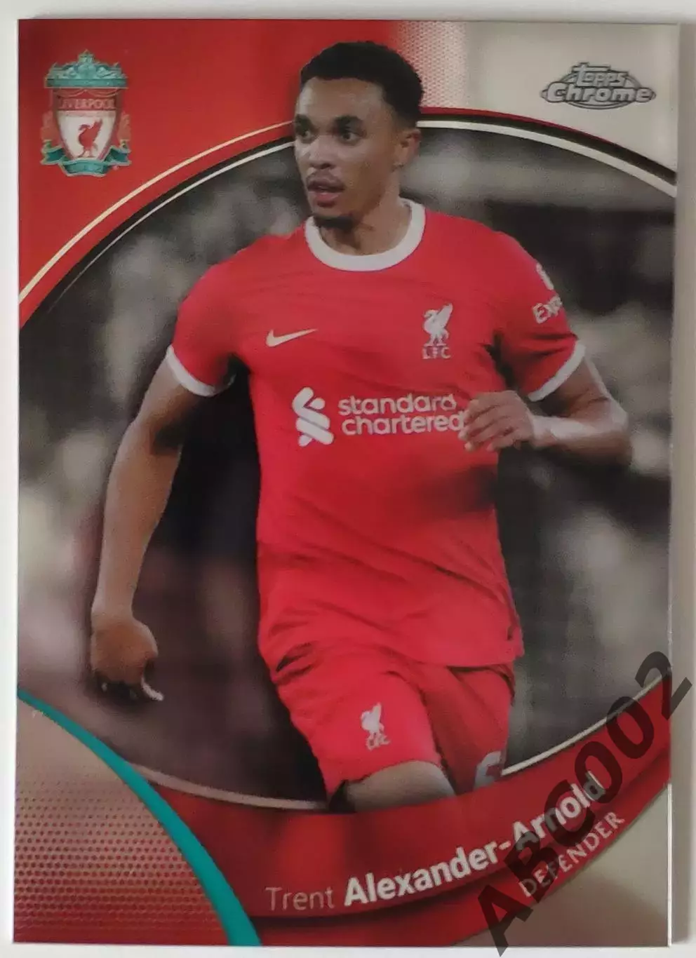 Карточка АПЛ / Trent Alexander-Arnold / Liverpool / Topps Chrome