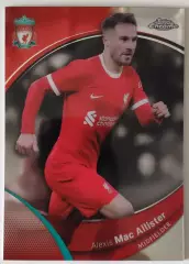 Карточка АПЛ / Alexis Mac Allister / Liverpool / Topps Chrome