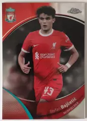 Карточка АПЛ / Stefan Bajcetic / Liverpool / Topps Chrome
