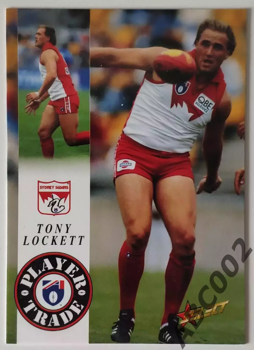 Карточка АФЛ / Австралийский футбол / Tony Lockett / Sydney Swans