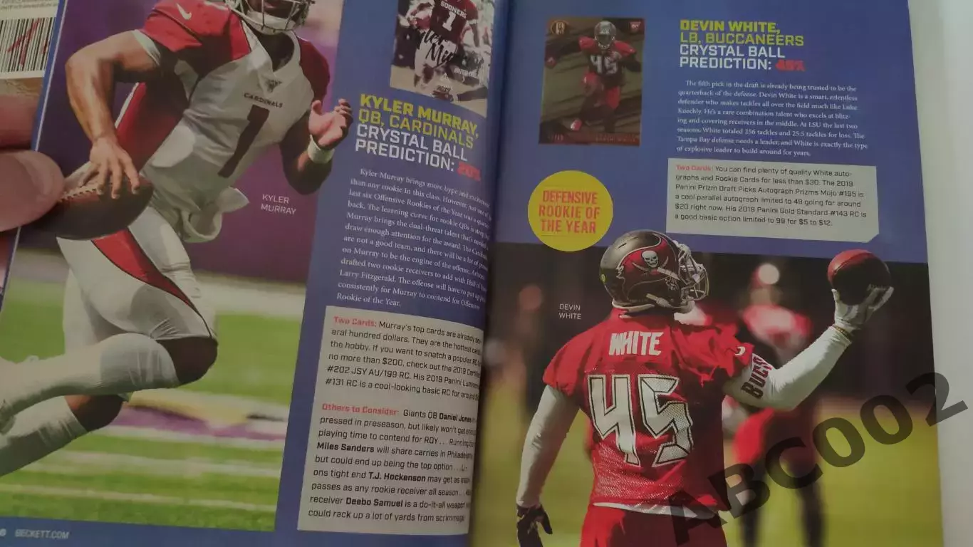 Журнал Beckett Football / Американский футбол / Ноябрь 2019 2