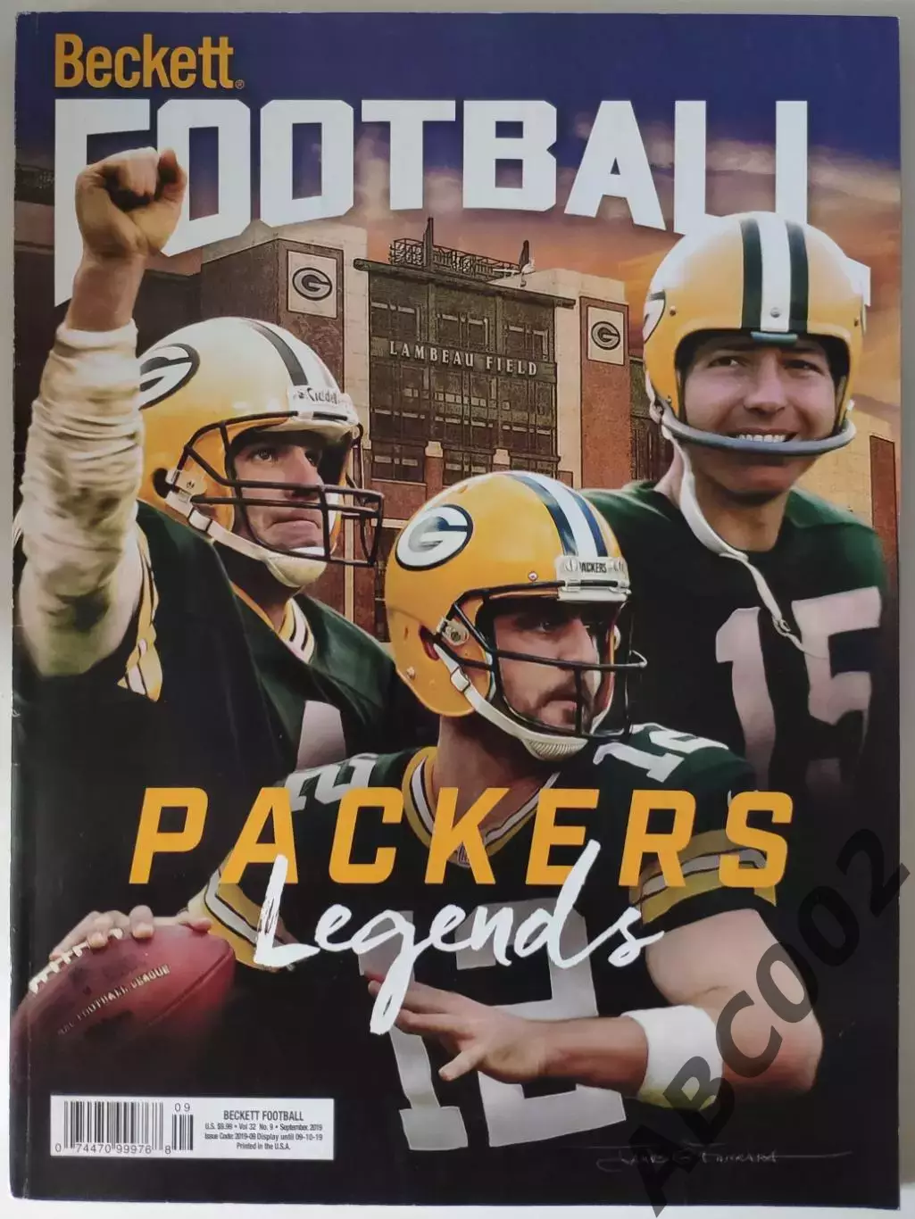 Журнал Beckett Football / Американский футбол / Сентябрь 2019