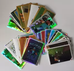 Лот из 45 наклеек Panini Minecraft