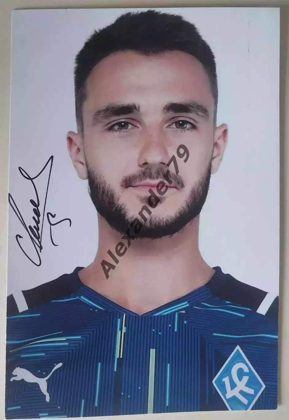 Оригинальный автограф Владислав Сарвели Крылья Советов Локомотив Сочи