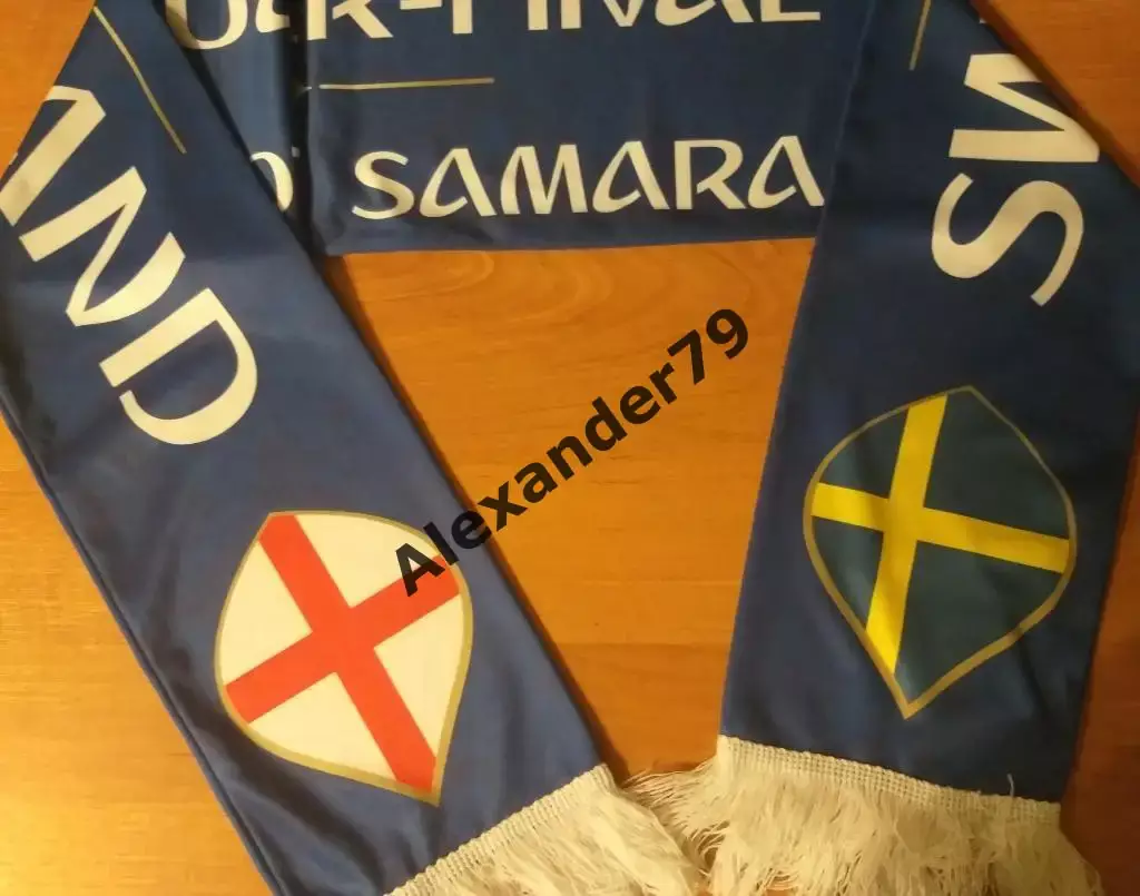 Шарф матчевый Швеция - Англия 2018