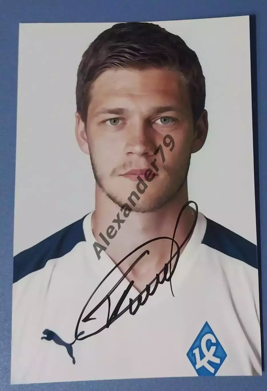 Оригинальный автограф Артём Тимофеев Крылья Советов