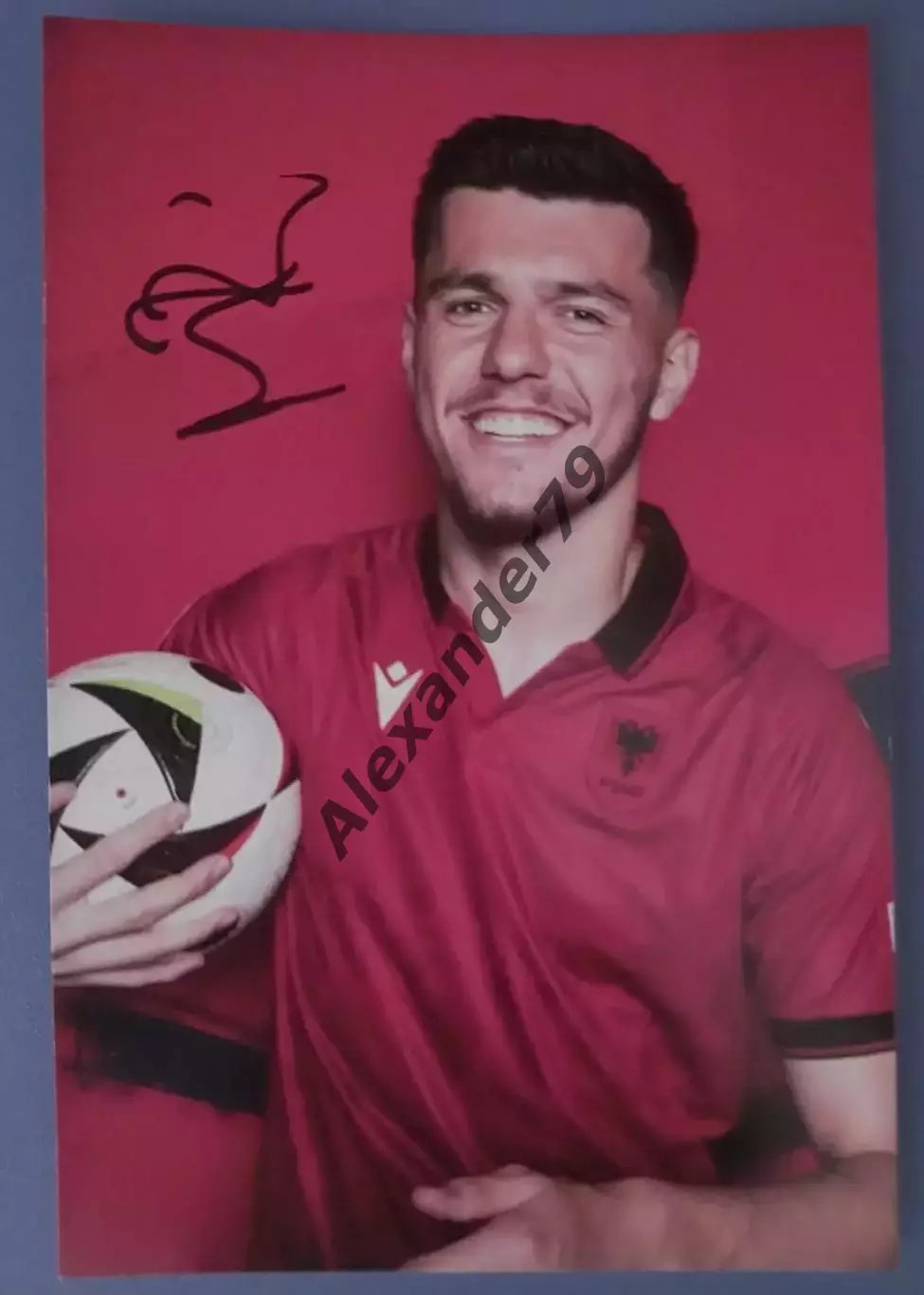 Оригинальный автограф Мирлинд Даку Рубин