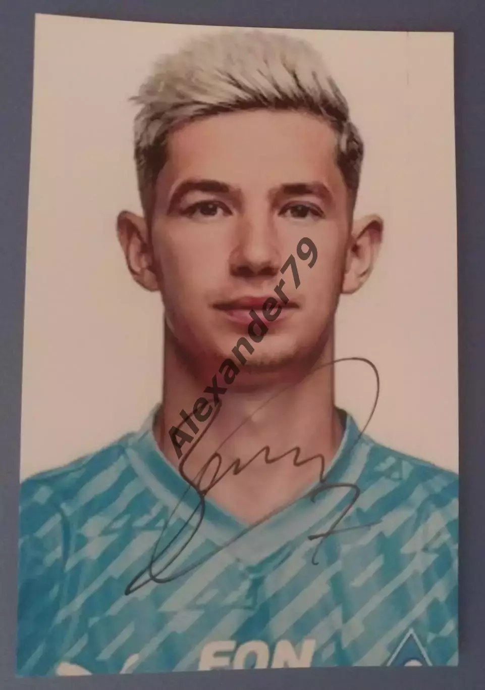 Оригинальный автограф Антон Зиньковский Крылья Советов