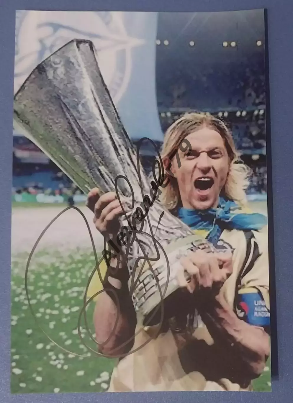 Оригинальный автограф Анатолий Тимощук Зенит