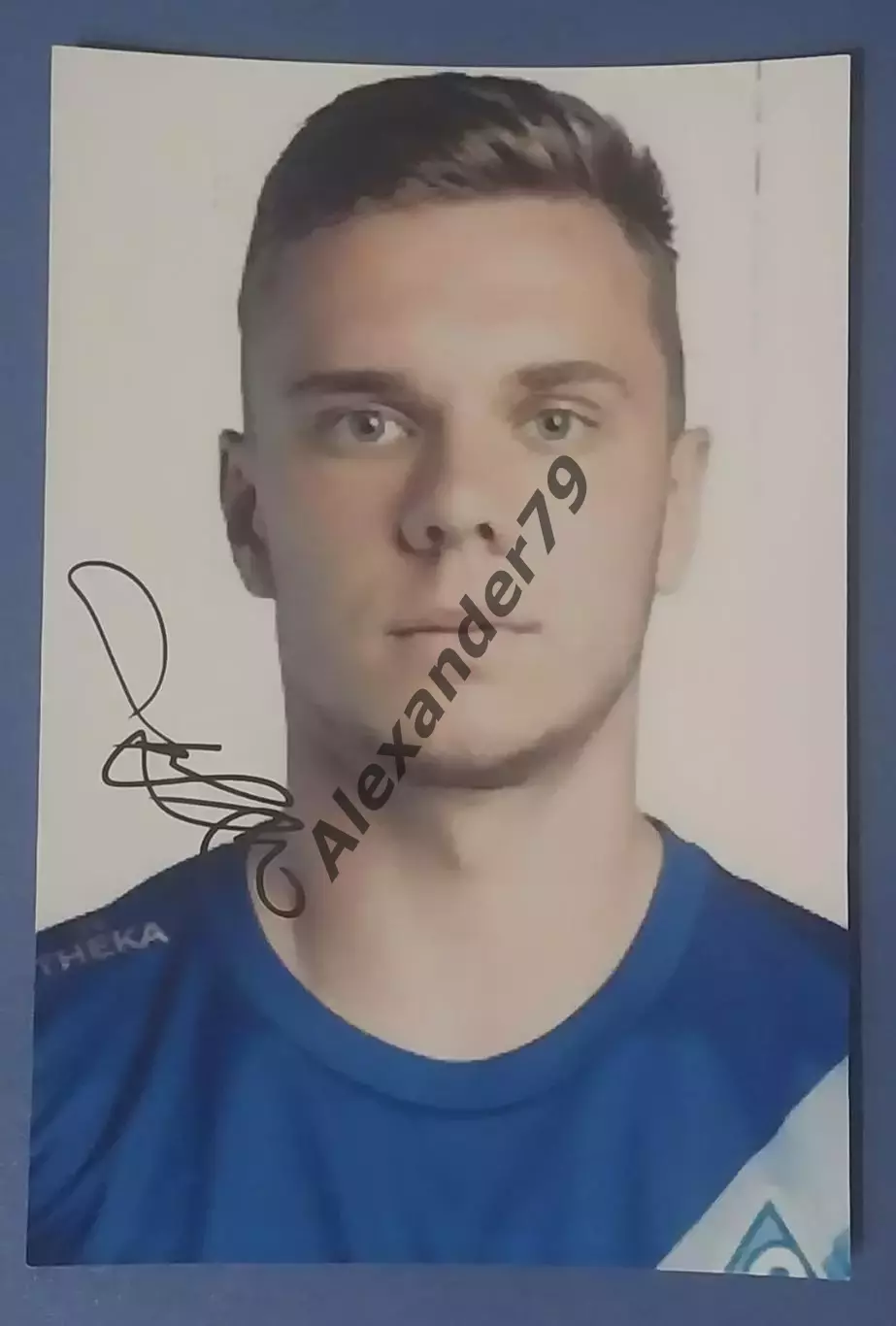 Оригинальный автограф Максим Глушенков Крылья Советов