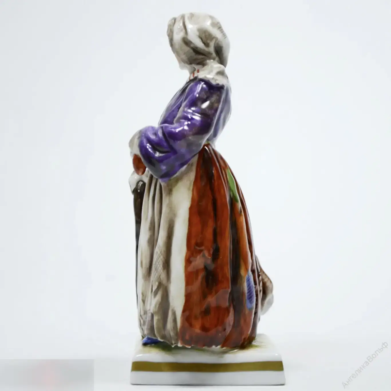 Volkstedt антик фарфор статуэтка Германия 4