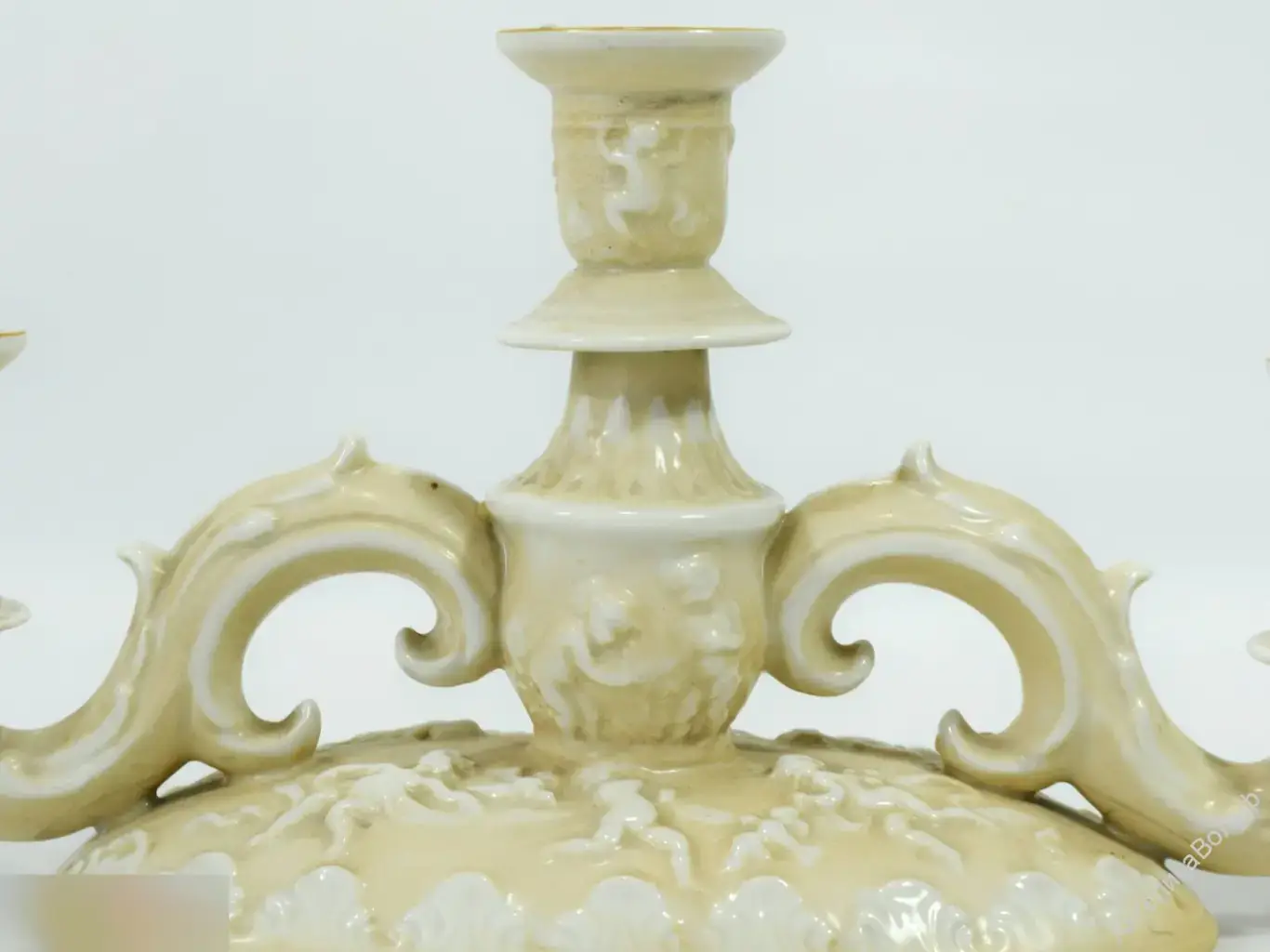 Ангел Антик Путти подсвечник фарфор Германия 4